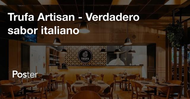 Trufa Artisan - Verdadero sabor italiano