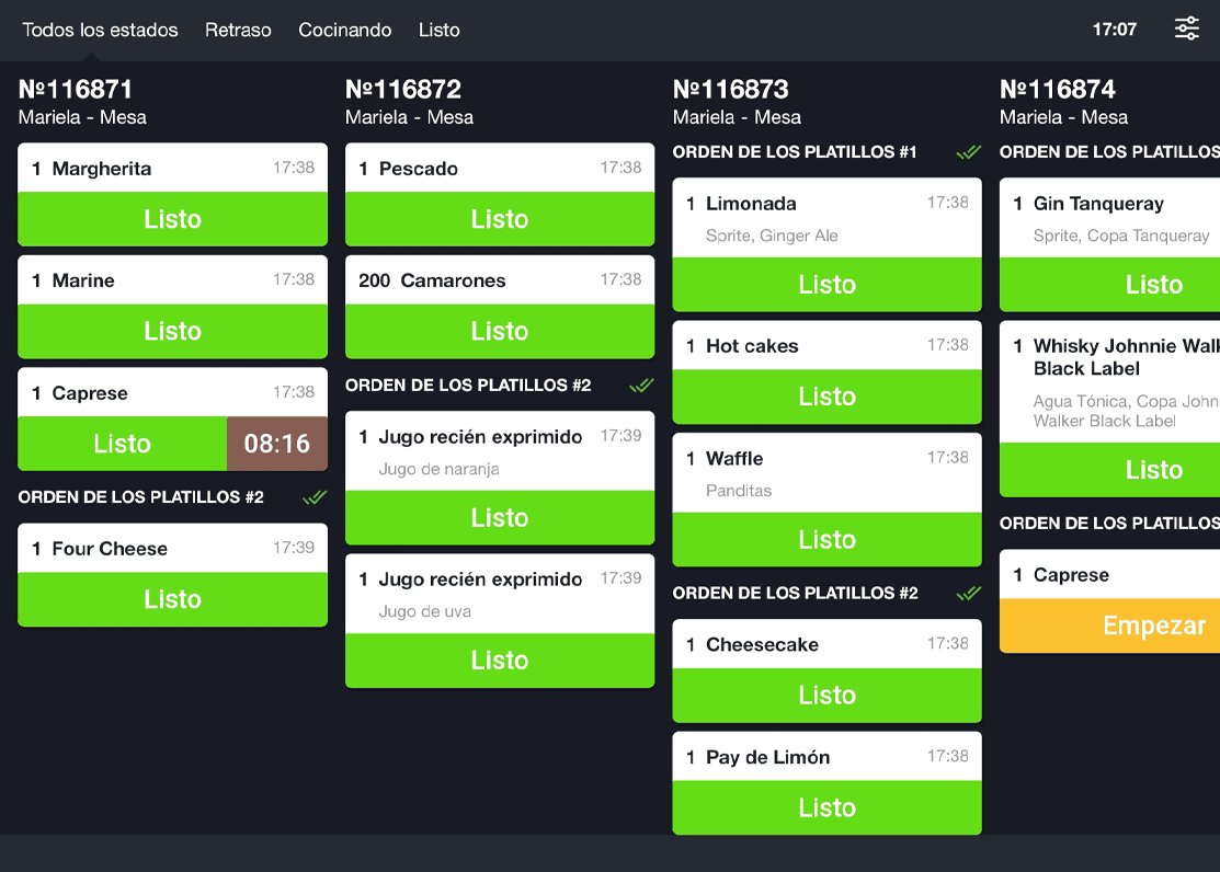 Punto de venta portátil para tableta