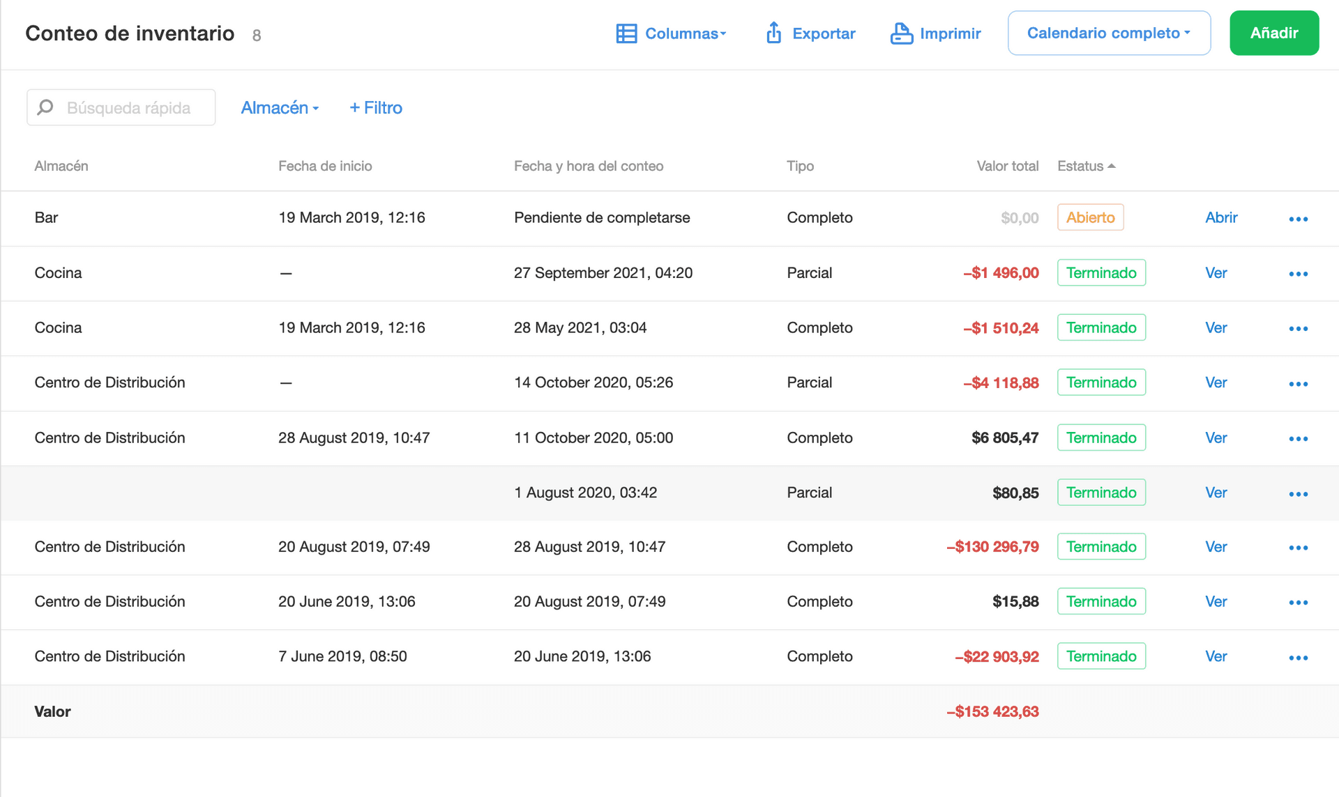 Mejora tu conteo de inventario