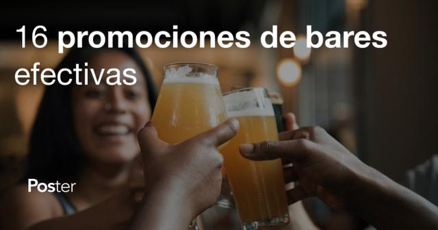 16 promociones de bares efectivas