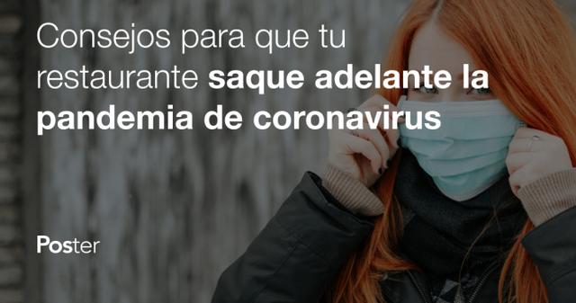 Consejos para que tu restaurante saque adelante la pandemia de coronavirus