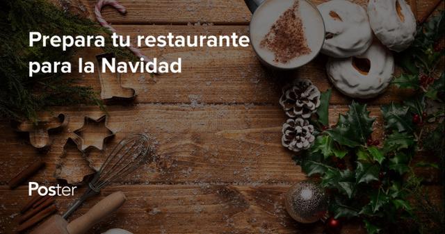 Prepara tu restaurante para la Navidad