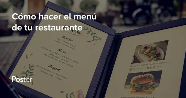 Cómo hacer el menú de tu restaurante en 11 pasos