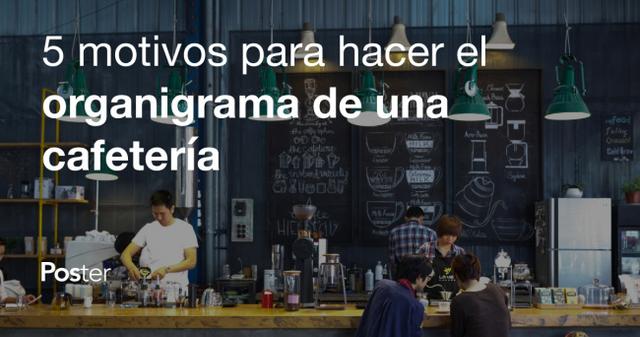 5 motivos para hacer el organigrama de una cafetería