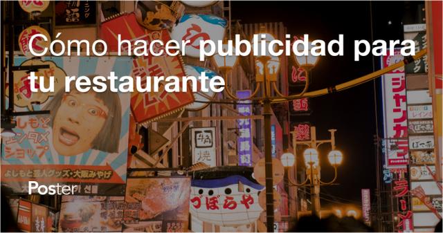 Cómo hacer publicidad para tu restaurante