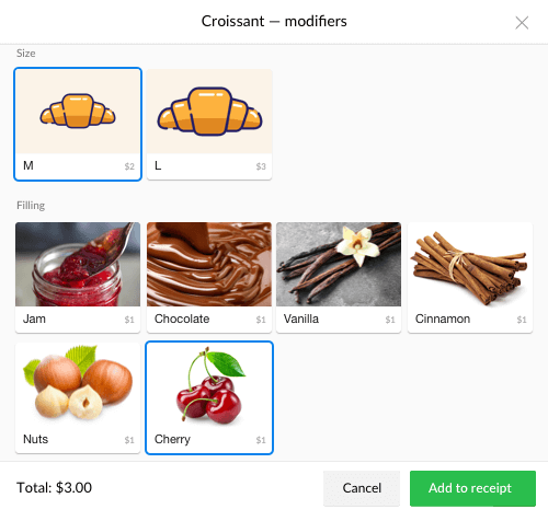 modifiers