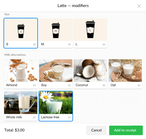 modifiers