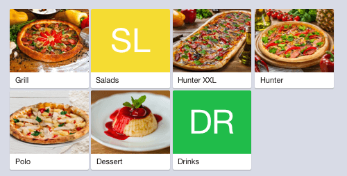 pizza menu